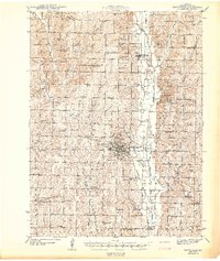 Maryville 1943 topographic map thumbnail