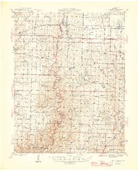 Millersburg 1946 topographic map thumbnail