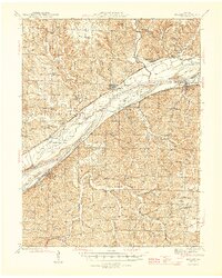 Mokane 1945 topographic map thumbnail