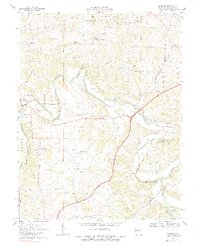 Moselle 1969 topographic map thumbnail