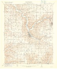 Neosho 1916 topographic map thumbnail