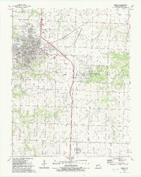 Nevada 1991 topographic map thumbnail