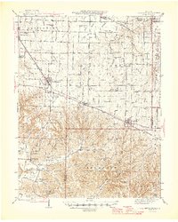 New Florence 1946 topographic map thumbnail