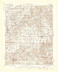 Ozark 1945 topographic map thumbnail