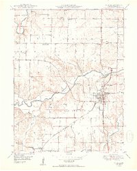 Palmyra 1950 topographic map thumbnail