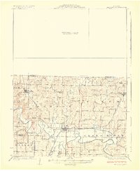 Pattonsburg 1925 topographic map thumbnail