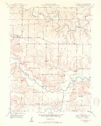 Philadelphia 1950 topographic map thumbnail