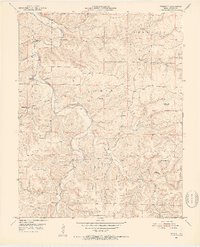 Prescott 1951 topographic map thumbnail