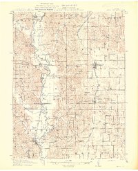 Queen City 1913 topographic map thumbnail