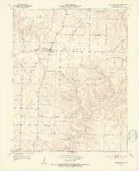 Raymondville 1951 topographic map thumbnail