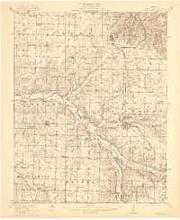 Stotts City 1921 topographic map thumbnail