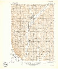Tarkio 1940 topographic map preview
