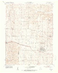 Tipton 1952 topographic map thumbnail