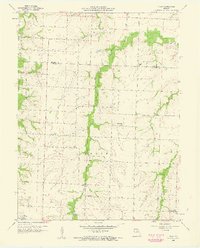 Tulip 1958 topographic map thumbnail