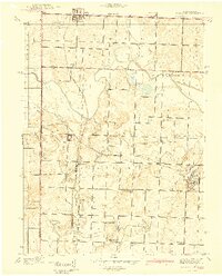 Worland 1940 topographic map thumbnail