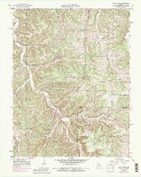 Yancy Mills 1950 topographic map thumbnail