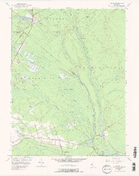 Atsion 1953 topographic map thumbnail