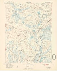 Chatsworth 1951 topographic map thumbnail