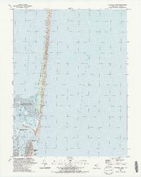 Barnegat Light 1989 topographic map thumbnail