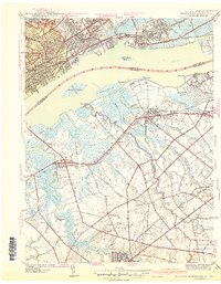 Bridgeport 1941 topographic map thumbnail