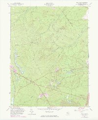 Brookville 1957 topographic map thumbnail
