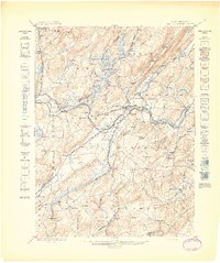 Lake Hopatcong 1898 topographic map thumbnail