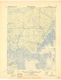 Little Egg Harbor topographic map thumbnail