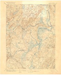 Morristown 1906 topographic map thumbnail