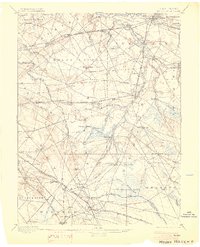Mount Holly 1898 topographic map thumbnail