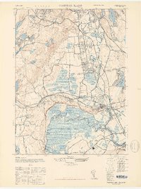 Pompton Plains 1947 topographic map thumbnail