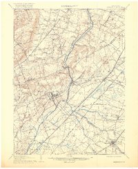 Princeton 1906 topographic map thumbnail