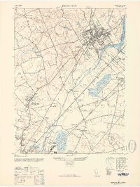 Princeton 1946 topographic map thumbnail