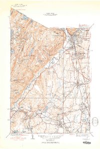 Ramsey 1943 topographic map thumbnail
