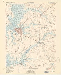 Salem 1951 topographic map thumbnail