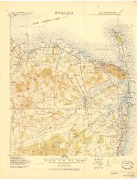 Sandy Hook 1918 topographic map thumbnail