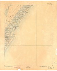 Sea Isle 1884 topographic map thumbnail
