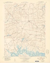 Shiloh 1949 topographic map preview