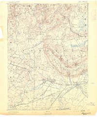 Somerville 1891 topographic map thumbnail