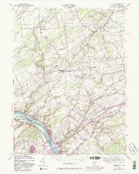 Stockton 1954 topographic map thumbnail