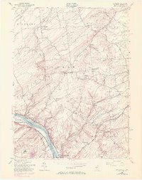 Stockton 1954 topographic map thumbnail
