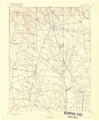 Glassboro 1898 topographic map thumbnail