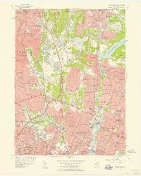 Hackensack 1955 topographic map preview