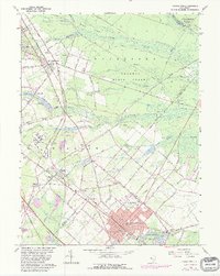 Hammonton 1966 topographic map thumbnail