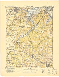 New Brunswick 1919 topographic map thumbnail