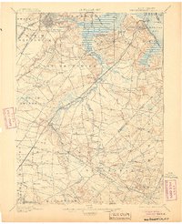 New Brunswick 1901 topographic map thumbnail