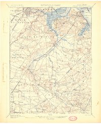 New Brunswick 1901 topographic map thumbnail