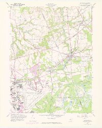 New Egypt 1957 topographic map thumbnail