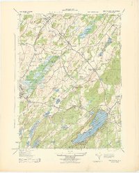 Newton East 1943 topographic map thumbnail