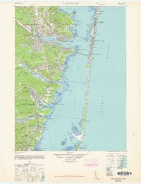Toms River 1948 topographic map thumbnail