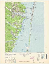 Toms River 1948 topographic map thumbnail
